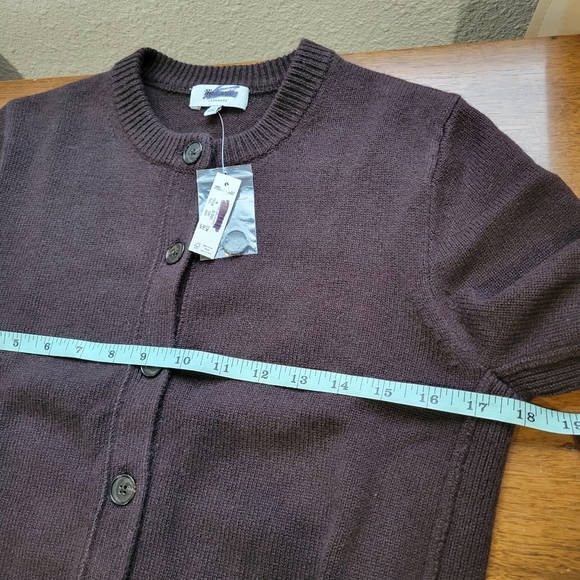Madewell Cashmere Button-Front Cardigan Sweater NS663 Size M NWT - Picture 7 of 8